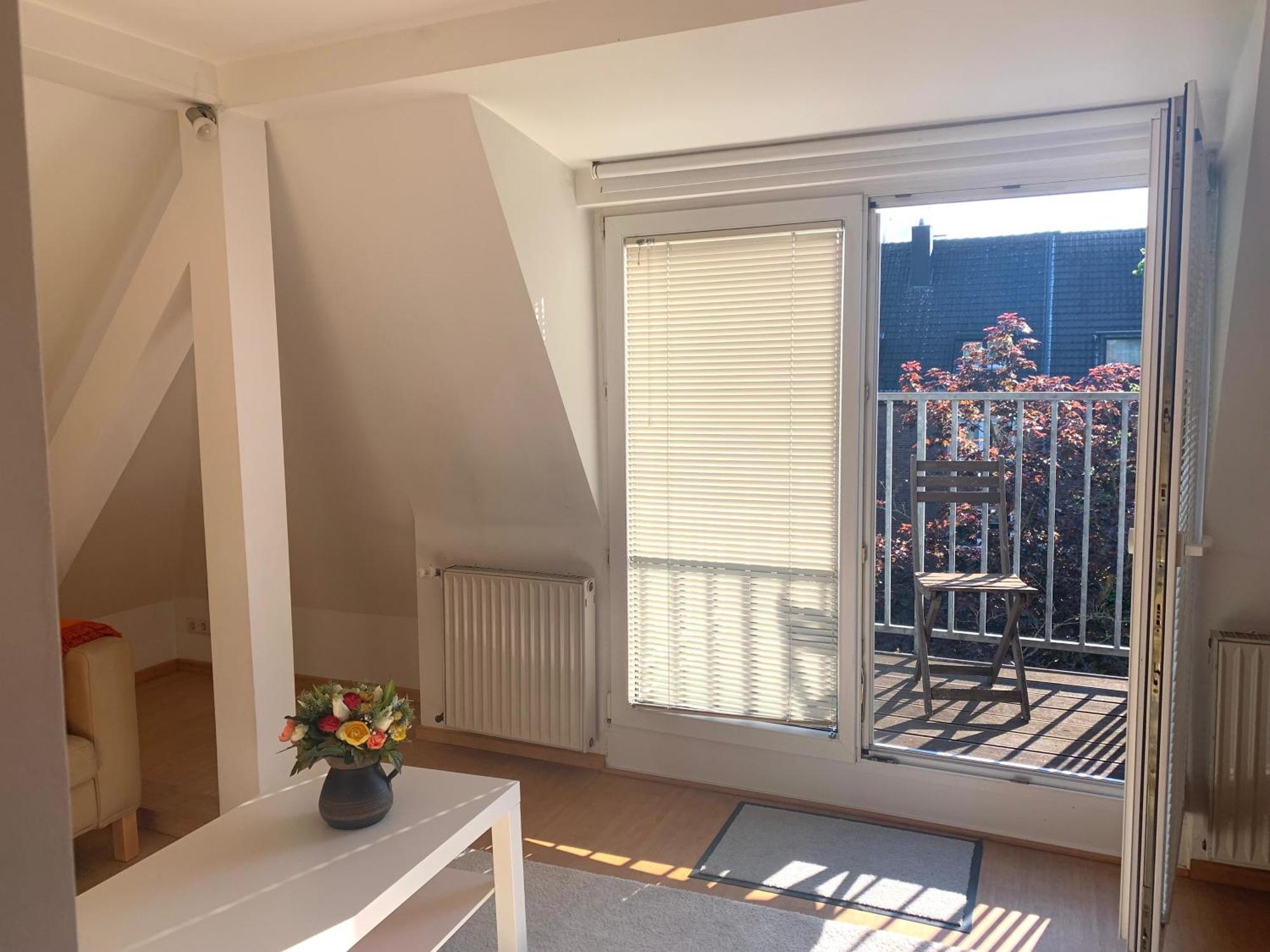 Ruhige Wohnung An Der Uni Düsseldorf Habitación foto
